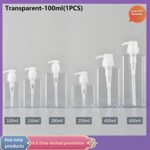 Graceful 100-650ml Square Bottle Liquid Soap Whipped Mousse Points Bottling Shampoo Lotion Shower Gel Pump Bottlesnding Soap Dispenser