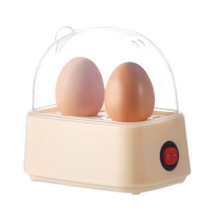 Electric Egg Cooker Multi-Purpose Steamer 150W Quick Heat Boil 2–12 Eggs Hard or Soft Automatic Shut-Off with BPA-Free