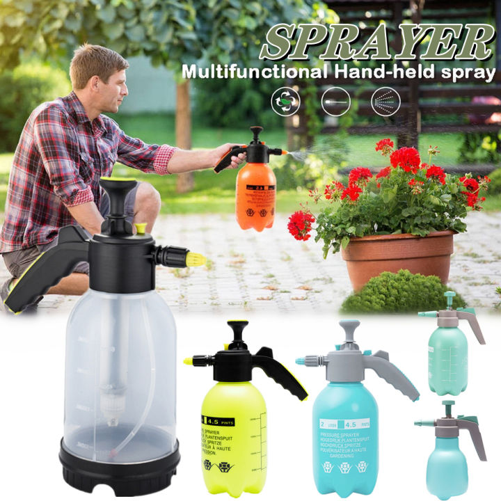 2L Garden Water Sprayer ความดันมือหนาฆ่าเชื้อ Sprayers สวนเครื่องมือ