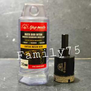 Mata bor granit keramik kaca marmer Tjap Mata Diamond Core Bit Granite