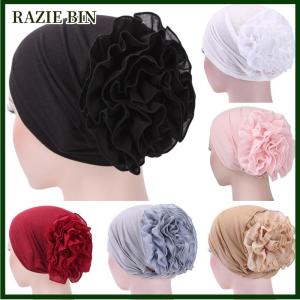 RAZIE BIN ผ้าโพกศีรษะยืดหยุ่นลายดอกไม้สำหรับผู้หญิงผ้าโพกศีรษะผ้าโพกศีรษะผ้าโพกศีรษะผ้าโพกศีรษะผ้าโพกศีรษะแบบอินเดีย