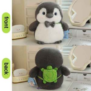Oldlaiben Penguin Doll Plushie Soft Cute Plush Toy Pillow Stuffed Toy Birthday Gift Patung Penguin Comel
