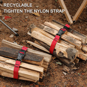 Durable Nylon Cargo Strap Luggage Fastener Belt with Cam Buckle Travel Outdoor Camping Hiking Quick Release Buckle Strap Fixed Lashing Strap