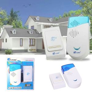 Bell Pintu Bel Rumah Wireless Tanpa Kabel TENAGA BATERAI Doorbell 32 Musik Salam Assalamualaikum