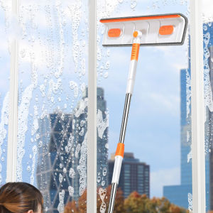 🔥🔥🔥 1pcs Window Clean Squeegee Mop Soft Microfiber Glass Brush Telescopic Multi-function Scraper Cleaning Dust Household Clean Supplies