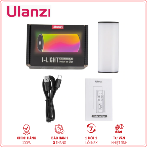 ULANZI I-LIGHT MAGNETIC RGB TUBE LIGHT - Đèn ống từ tính đổi màu RGB (2500K-9000K)- HÀNG CHÍNH HÃNG