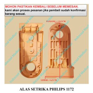 ASP TATAKAN PERAHU / BODY ALAS SETRIKA / BODI RANGKA TENGAH / ALAS SETRIKA PHILIPS 1172