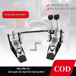 KICK DRUM PAD trống bass luyện tập kèm giá đỡ dụng cụ luyện tập chân trống