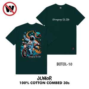 KAOS DISTRO ANAK LAKI LAKI USIA 9-16 TAHUN BAHAN KATUN 30S JUNIOR