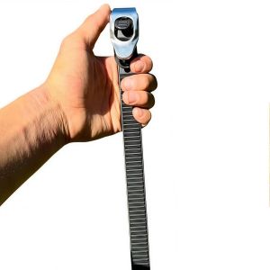 SKJK Multipurpose Ultimate Grip Lock Strap Adjustable Heavy-Duty Locking Strap Super-Strong Metal Ratchet Buckle For Secure Anything