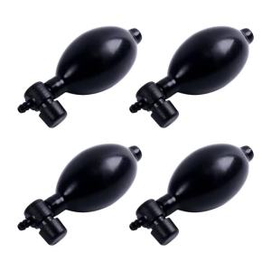 Kirilgu Inflation Bulb Spare Set 4 Black Replacement Bulb Parts Convenient for Manual Monitor Maintenance Storage and Part 9Y3K6
