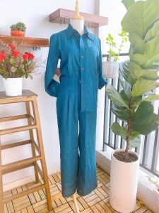 [JUNE LINEN] S02-Set LINEN TƯNG PREMIUM Nhiều màu Áo sơmi tay dài và quần dài ống suông.