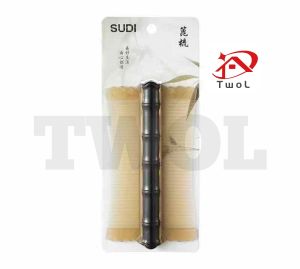 TWOL SHOP 1pcs Double Sided Lice Comb Ultra Dense Teeth Flea Comb Dandruff Removal Bamboo Joint Comb