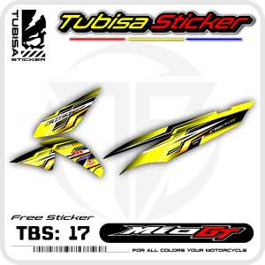 Sticker Striping Mio GT - Stiker Sticker Striping Variasi Motor Mio GT. TBS.17