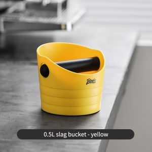 BINCOO Creative Coffee Grounds Knocking Bucket Italian Coffee Powder Grounds Box Bar Household Mini Storage Bucket