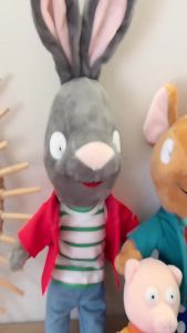 Pip and Posy Plush Toys Soft Stuffed Animal Rabbit Mouse Plushie Dolls Kids Educational Stuffed Figures Birthday Christmas Gifts2026