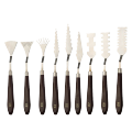 9PCS Palette Knife Palette Pisau Spatula Lukis Painting Knife Pisau Palet Pisau Lukis Art Tool Paint Chef. 