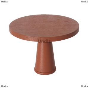 [COD] Undis 1 12 Dollhouse Mini Round Tea Table Model Dollhouse Dining Room Furniture Decoration Dolls House Micro Scene Decor Ornaments
