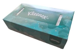 Kleenex Facial Tissues Flat 17561 Flat Tissue Box 48 Boxes of Tissues / Case 75 White 2 Ply Tissues / Tissue Box (3600 sheets)