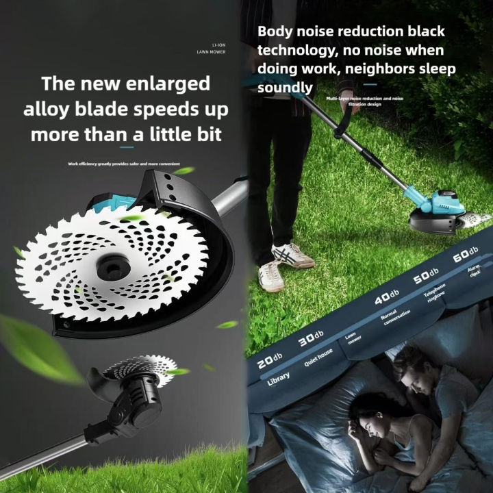 Makita%20Cordless%20Lawn%20Mower%20168V%20Rechargeable%20Lithium%20Battery%20Portable%20Household%20Gardening%20Trimmer%20Electric%20Grass%20Cutter%203.0%20Full%20Quality%20Upgrade%20-%20Image%204