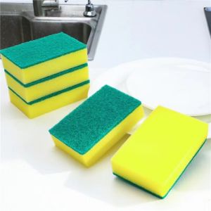 10PCS Large Dishwashing Sponge Multifunctional Magic Wipe Household Kitchen Double Sided Cleaning Sponge Tablewa