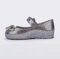 2022 Melissa Official Store Mini shoes Bowknot Round toe Children's Girls Ballet Flat Shoes. 