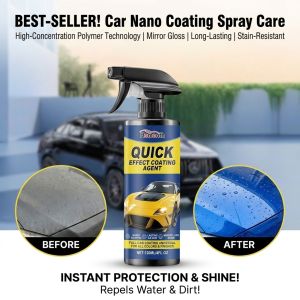 Car Nano Coating Spray / Car Beauty Maintenance / Quick Coating / Enhance Appearance / Chemical Resistance / Daily Care / Car Owner