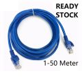 1M-50M Ethernet Cable High Speed RJ45 CAT5/CAT5E Internet Cable Lan Network Wire Internet Lead Cord Router Computer Cable Router Cable modem Cable. 