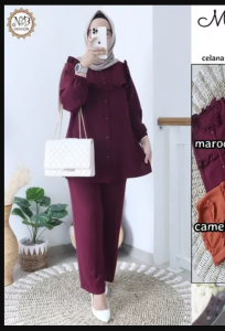 MILLY SET RAYON CRINCLE || STELAN KEKINIAN || BEST SELLER || COD clothesproject