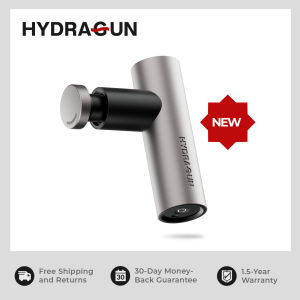 HYDRAGUN Atom Mini Massage Gun Portable Deep Tissue Massage for Muscle Recovery Ultra Lightweight Quiet and Powerful Massage