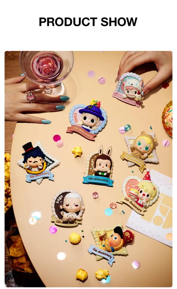 POP MART Let's celebrate POP MART 's 15th Anniversry Series