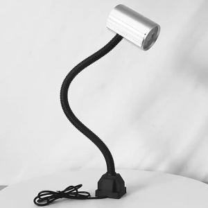 AE Nine Houses LED Machine tool work light with strong magnet magnetic CNC lathe light long arm flexible hose industrial lighting desk lamp 24V