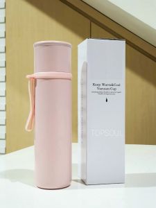PINK Termos Wei Ben Vacuum Cup Macarons Tumbler Stainless 500ml H445