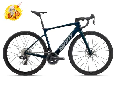 จักรยานไฟฟ้าเสือภูเขา Giant - Defy Advanced E+ Elite 0 (2026) Carbon E-Road Bike มอเตอร์ 75Nm แบต 400Wh พร้อมเกียร์ไฟฟ้า SRAM RED AXS