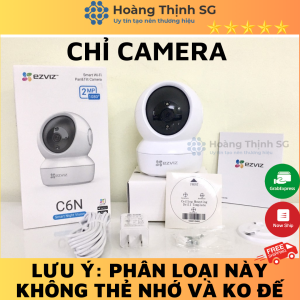 Camera Wifi EZVIZ C6N 2Mpx HD1080p Xoay 360 đàm thoại 2 chiều camera trong nhà C6N 2Mpx bảo hành 24 tháng