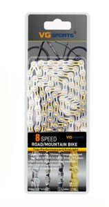 VG Sports 8/9/10 11 speed road bike semi air core chain