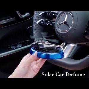 Solar Helicopter Car Perfume Diffuser Long Lasting Car Aromatherapy Air Freshers Birthday Gift For Man Minyak Wangi Kereta Pewangi Kereta 太阳能車載香薰