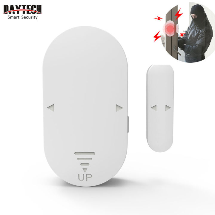 DAYTECH Door Sensor Window Alarm Sensor Burglar Alarm Battery Operated