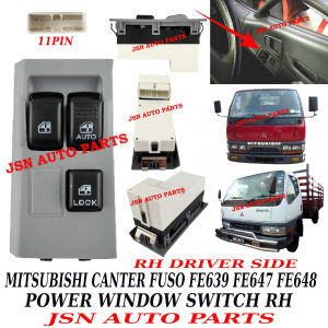 MITSUBISHI CANTER FE638 FE639 24V LEFT OR RIGHT SIDE POWER WINDOW SWITCH FUSO LORRY TRUCK AKSESORI