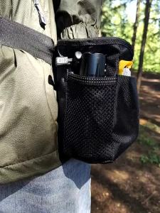 2025 Outdoor Tactical Equipment Archery Stone Bag Storage Waist Bag Fishing Gear Specialized Bag for Steel Balls And Mud Ballscnjc