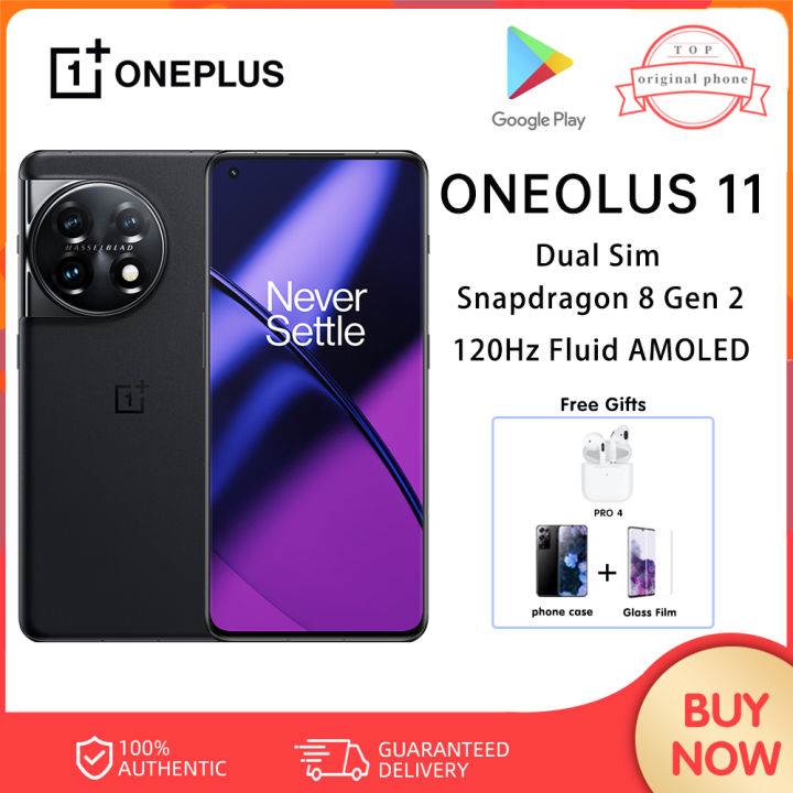 Oneplus 11 5G Smartphone Global Rom 16GB RAM + 256 / 512GB ROM