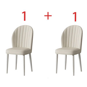 (SG stock) Luxury-lite style Dining Chairs for home use ho Dining Chairs (1+1)