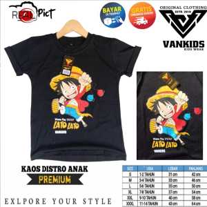 KAOS ANAK ONEPIECE//BAJU ANAK LAKI-LAKI//BAJU ANAK PEREMPUAN//BAJU ANAK ONEPIECE//KAOS VANKIDS