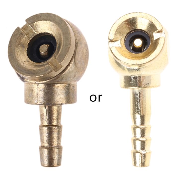 Brass Portable Open Flow Lock In Tire Inflator Chuck Tire Valve Inflation Hose Adapter Tire Chuck Air Compressor Hose Chuck - Foto 9