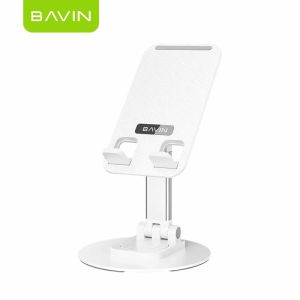 IDEAL1 Bavin Z39B Tablet Mount Desktop Stand 360 Rotation Foldable Phone Holder Metal Universal Adjustable Bracket for Mobile Phones Tablet Support