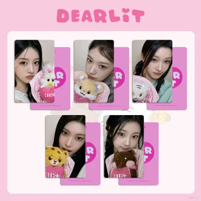ZJT 5 ชิ้น/เซ็ท ILLIT LOMO Card 2nd Debut Anniversary DEARLIT MOKA Collection Postcard Star Peripheral ราคาพิเศษ พร้อมบริการส่งฟรี JTZ