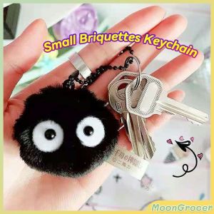 M.G. Small Briquettes Keychain Pendant Hayao Miyazaki Spirited Away Girl Cute Elf School Bag Chain