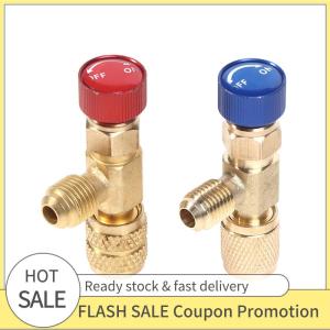 🚗🛵 Điều hòa không khí an toàn van adapter phù hợp lạnh sạc đồng Adapter cho R410A R22 công cụ làm lạnh