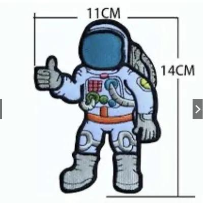 Patch vải velcro NASA dán ba lô nón quần áo túi xách