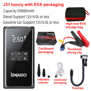 👍Car Jumper power Bank jump Starter 12V/24V heavy duty powerbank jumper kereta Car Emergency Jumper Starter 汽车应急电源启动器